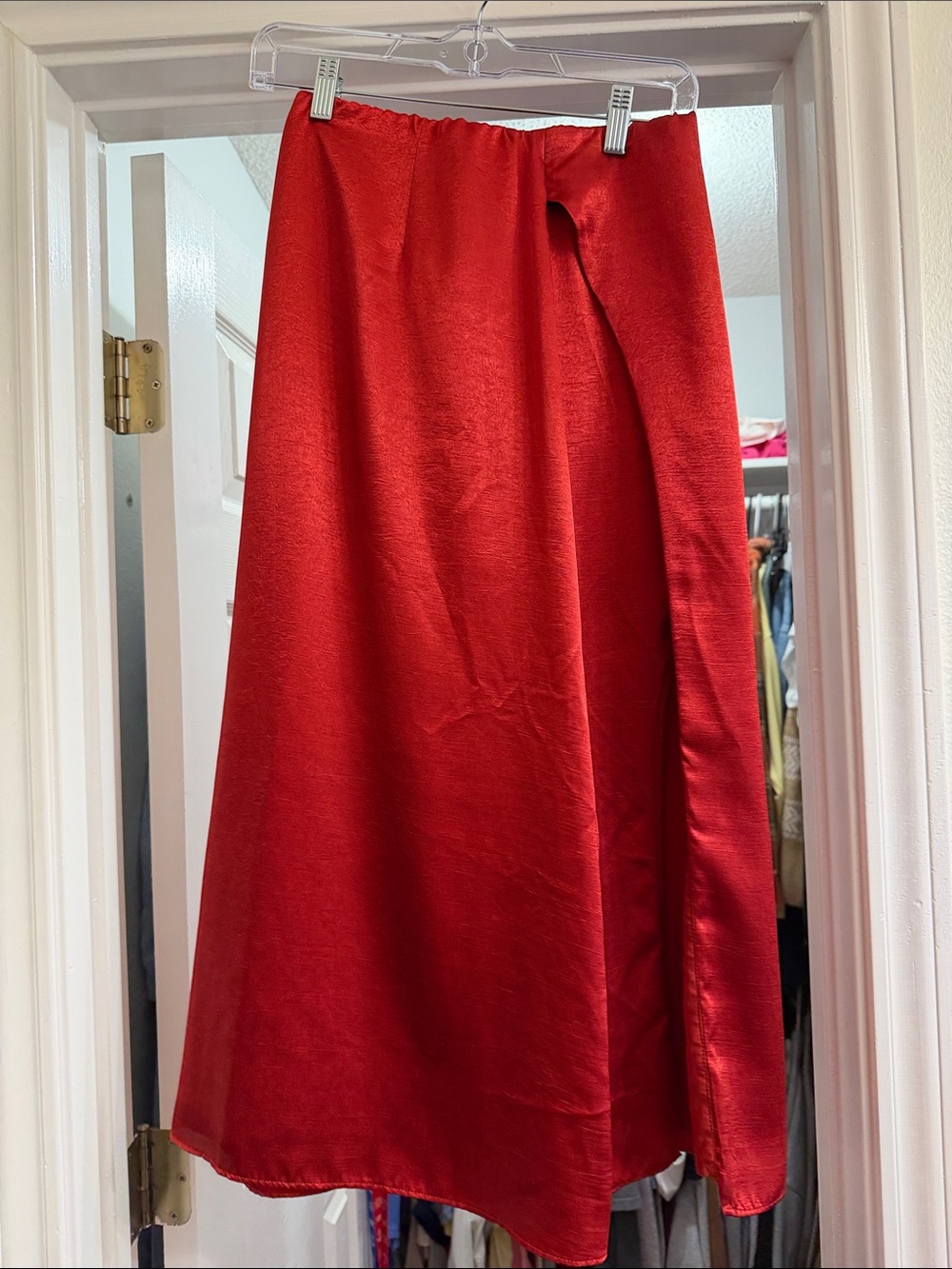 Mustard Seed Red Maxi Skirt